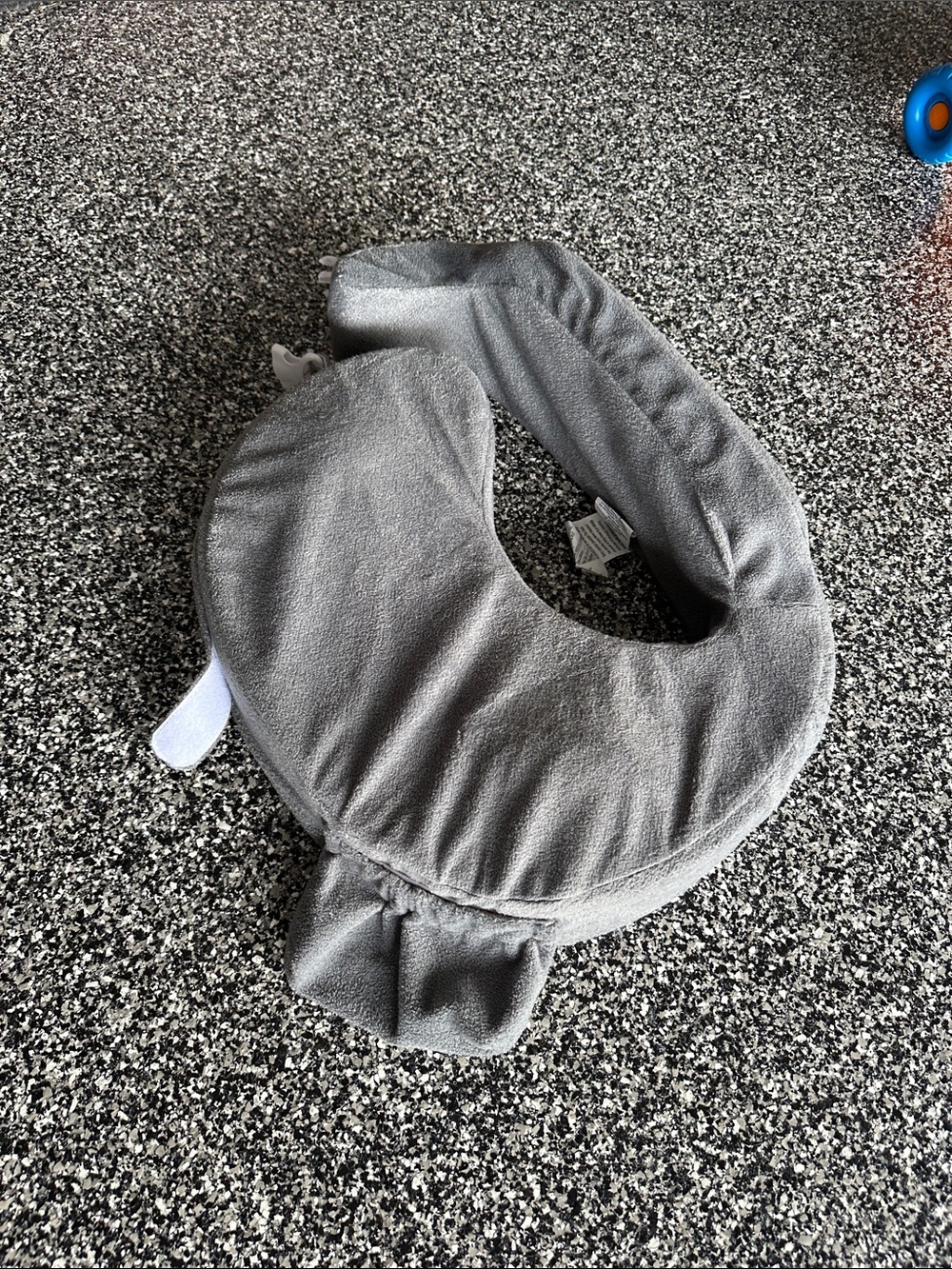 Gray Nursing Pillow Cover for Kids Accessories